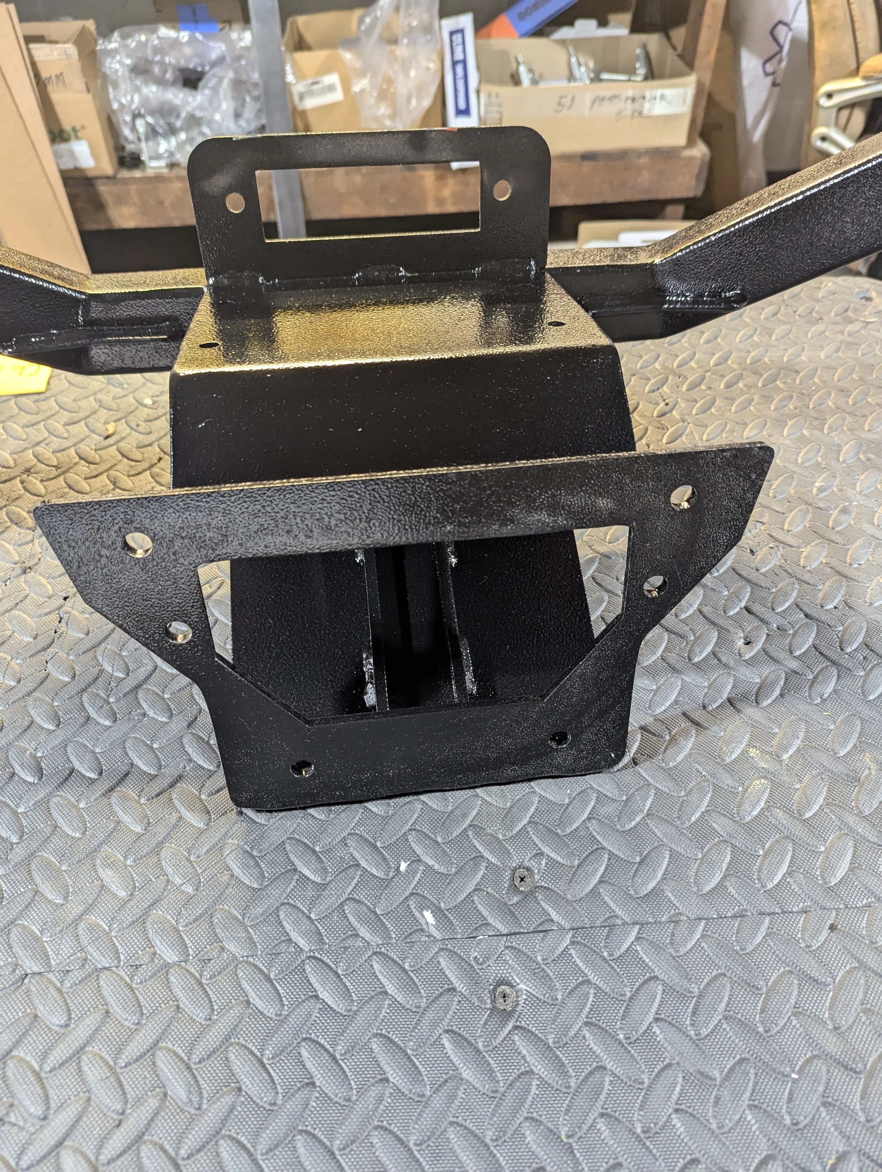 CL14 Super Pro I winch bumper Textured black - Image 6