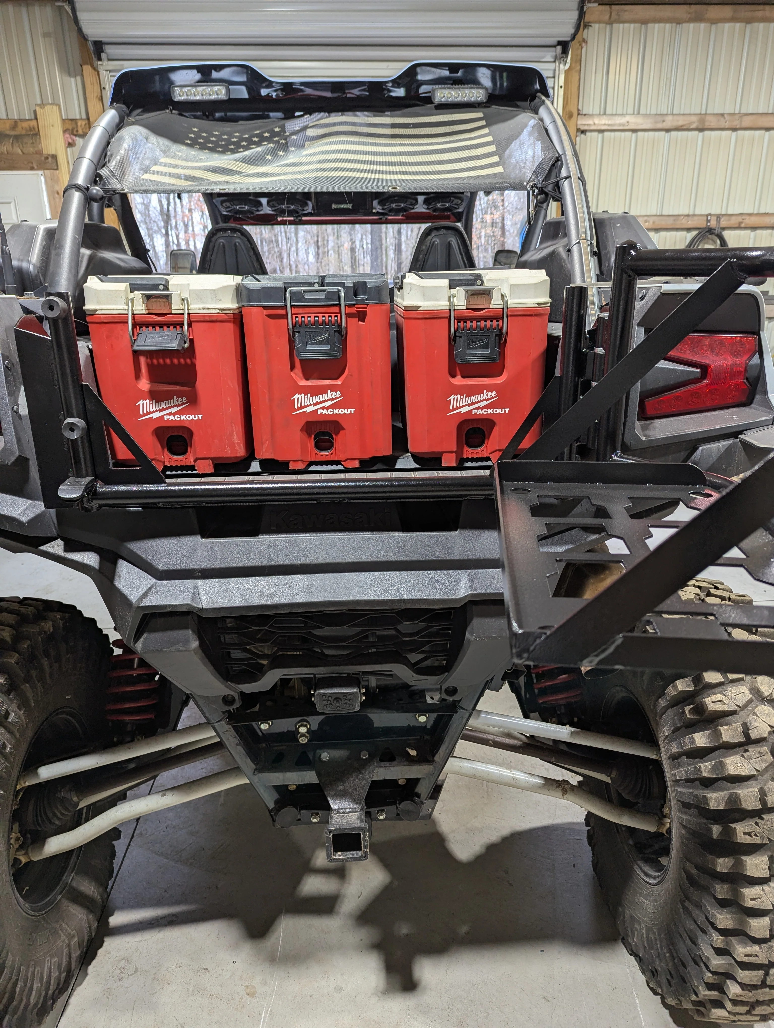 Swing out tailgate with packout Fits with or without OEM rear bumper - Image 8